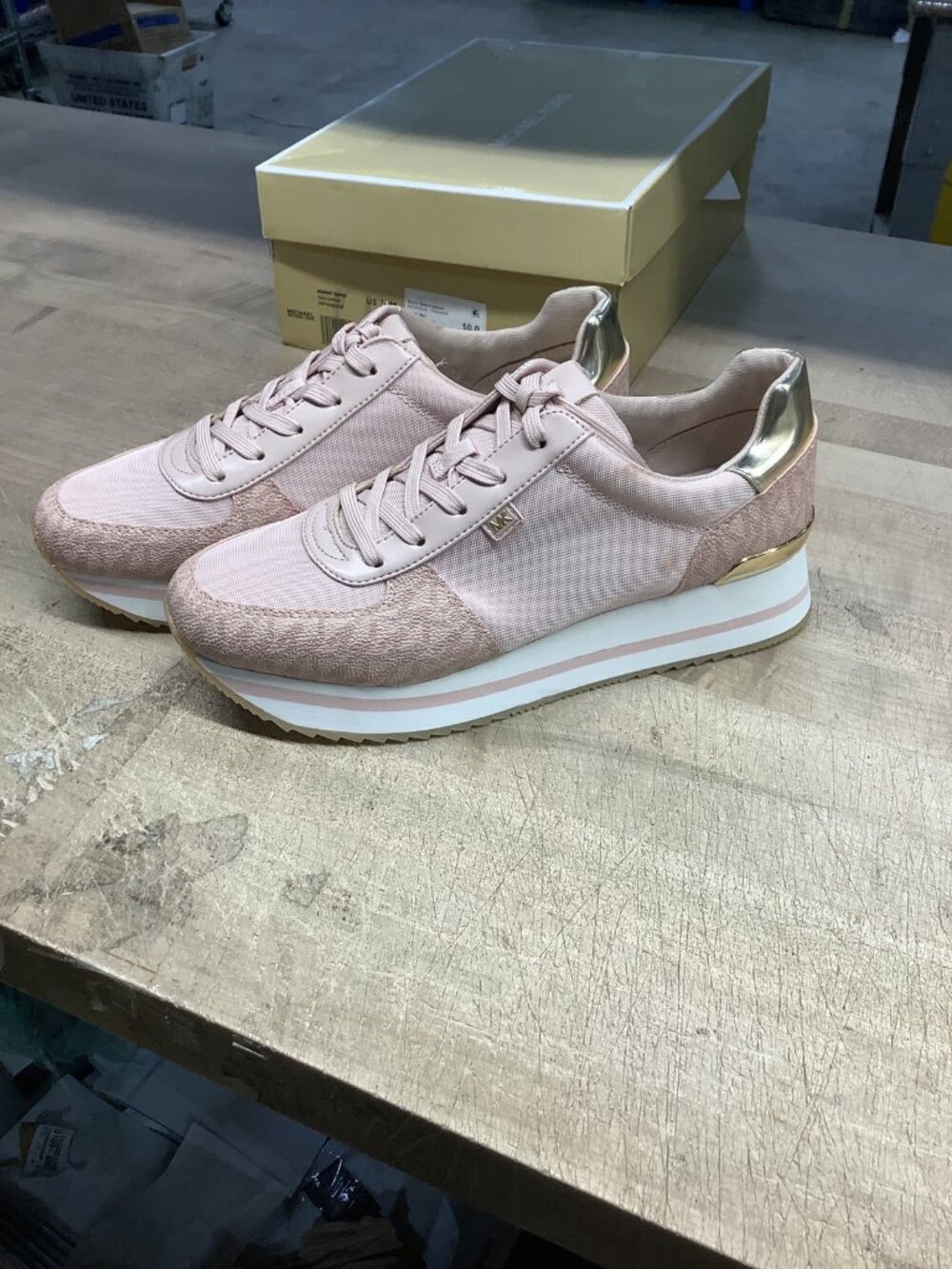 Michael Kors Raina Trainer Women's Fashion Sneakers Size 10M